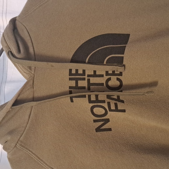 The North Face green pullover hoodie medium good used condition - Picture 2 of 6